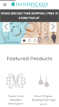 Mobile Screenshot of behandpicked.com
